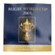 Pre-Owned 2003 Australian Rugby World Cup 1oz Gold-Plated Proof Silver Coin - VAT Free