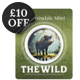 Scottsdale Mint The Wild: Wild Boar Colourised Certi-Lock 1oz Silver Round
