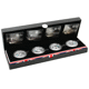 Pre-Owned 2012 UK Countdown to London £5 Proof Silver 4-Coin Collection - Damaged Box - VAT Free
