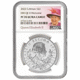 Pre-Owned 2022 UK Queen Elizabeth II Memorial 1oz Proof Silver Coin - NGC Graded PF70 - 6776613-055 