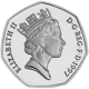 Pre-Owned 1997 UK 50p Piedfort Proof Design Silver Coin - VAT Free