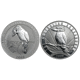 Pre-Owned 2008- 2009 Australia Kookaburra 1oz Silver 2-Coin Set - Carded - VAT Free