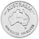Pre-Owned 1999 Australian Koala 1oz Silver Round - Carded