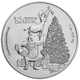 Pre-Owned 2021 Fiji Shrek Christmas 1oz Silver Coin - VAT Free