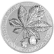 Pre-Owned 2021 Germania Chestnut Leaf 1oz Silver Coin - VAT Free