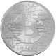 Pre-Owned 2022 Chad Bitcoin 1oz Silver Coin - VAT Free