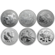Pre-Owned Australian Lunar Series II Silver Full 12-Coin Collection - VAT Free