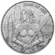 Pre-Owned Pinehurst Legendary Warriors: Joan of Arc 1oz Silver Round