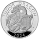 Pre-Owned 2024 UK Tudor Beasts Tudor Dragon 1oz Proof Silver Coin - VAT Free