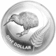 Pre-Owned 2011 New Zealand Kiwi 1oz Silver Coin - VAT Free