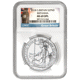 Pre-Owned 2014 UK Britannia 1oz Silver Coin - NGC Graded MS69 - 3871313-264 - VAT Free
