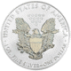 Pre-Owned 2008 USA Eagle Holographic 1oz Silver Coin - VAT Free