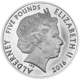 Pre-Owned 2016 Alderney Remembrance Day £5 Piedfort Proof Silver Coin - VAT Free