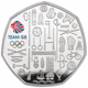 Pre-Owned 2021 Team GB Tokyo Olympics 50p Piedfort Proof Silver Coin - VAT Free