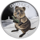 Pre-Owned 2021 Australian Quokka Colourised 1oz Silver Coin - VAT Free