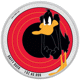 Pre-Owned 2022 Samoa Looney Tunes: Daffy Duck Colourised 1oz Silver Coin - VAT Free