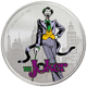 Pre-Owned 2024 Samoa The Joker Colourised 1oz Silver Coin - VAT Free