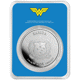 Pre-Owned 2024 Samoa Wonder Woman Colourised 1oz Silver Coin - VAT Free