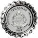 Pre-Owned 2023 Niue Coca-Cola Polar Bear Bottle Cap Colourised 6g Proof Silver Coin - VAT Free