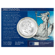Pre-Owned 2002 UK Britannia 1oz Silver Coin - Carded - VAT Free