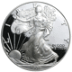 Pre-Owned 1998 USA Eagle 1oz Proof Silver Coin - VAT Free