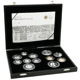 Pre-Owned 2009 UK Proof Silver 12-Coin Set - Damaged Box - VAT Free
