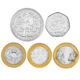 Pre-Owned 2009 UK Proof Silver 12-Coin Set - Damaged Box - VAT Free