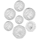 Pre-Owned 2008 UK Coinage and Emblems of Britain Proof Silver 14-Coin Collection - Damaged Box -  VAT Free