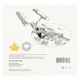 Pre-Owned 2016 Royal Canadian Mint Star Trek $20 Carded Silver Coin - VAT Free