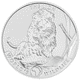 Pre-Owned 2025 Congo World's Wildlife The Lion 1oz Silver Coin - VAT Free