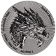 Scottsdale Mint 1oz Dragon Stacker Silver Round