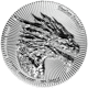 Scottsdale Mint 1oz Dragon Stacker Silver Round