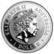 Pre-Owned 1999 Australia Kookaburra Connecticut Privy Mark 1oz Silver Coin - VAT Free