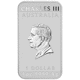 Pre-Owned 2026 Australian Lunar Horse Rectangular 1oz Silver Coin - VAT Free