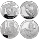 Pre-Owned 2019 UK Tower Of London £5 Proof Silver 4-Coin Collection - VAT Free