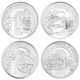 Pre-Owned 2020 UK Tower Of London £5 Proof Silver 4-Coin Collection - Damaged Box - VAT Free