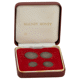 Pre-Owned 1861 UK Victoria Maundy Money Silver 4-Coin Set - VAT Free