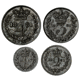 Pre-Owned 1881 UK Victoria Maundy Money Silver 4-Coin Set - VAT Free