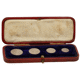 Pre-Owned 1893 UK Victoria Maundy Money Silver 4-Coin Set - VAT Free