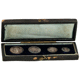Pre-Owned 1898 UK Victoria Maundy Money Silver 4-Coin Set in Original Presentation Box - VAT Free