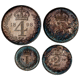Pre-Owned 1898 UK Victoria Maundy Money Silver 4-Coin Set in Original Presentation Box - VAT Free