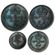 Pre-Owned 1902 UK Edward VII Maundy Money Silver 4-Coin Set in Original Presentation Box - VAT Free