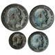 Pre-Owned 1902 UK Edward VII Maundy Money Silver 4-Coin Set in Original Presentation Box - VAT Free