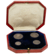 Pre-Owned 1903 UK Edward VII Maundy Money Silver 4-Coin Set in Original Presentation Box - VAT Free