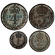 Pre-Owned 1906 UK Edward VII Maundy Money Silver 4-Coin Set - VAT Free