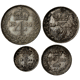 Pre-Owned 1924 UK George V Maundy Money Silver 4-Coin Set - VAT Free