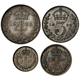 Pre-Owned 1928 UK George V Maundy Money Silver 4-Coin Set - VAT Free