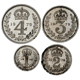 Pre-Owned 1979 UK Elizabeth II Maundy Money Silver 4-Coin Set - VAT Free