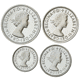 Pre-Owned 1987 UK Elizabeth II Maundy Money Silver 4-Coin Set - VAT Free