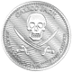 Pre-Owned 2022 Niue Jolly Roger 'Calico Jack' 1oz Silver Coin - VAT Free